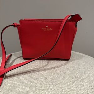 Kate Spade small shoulder bag - coral